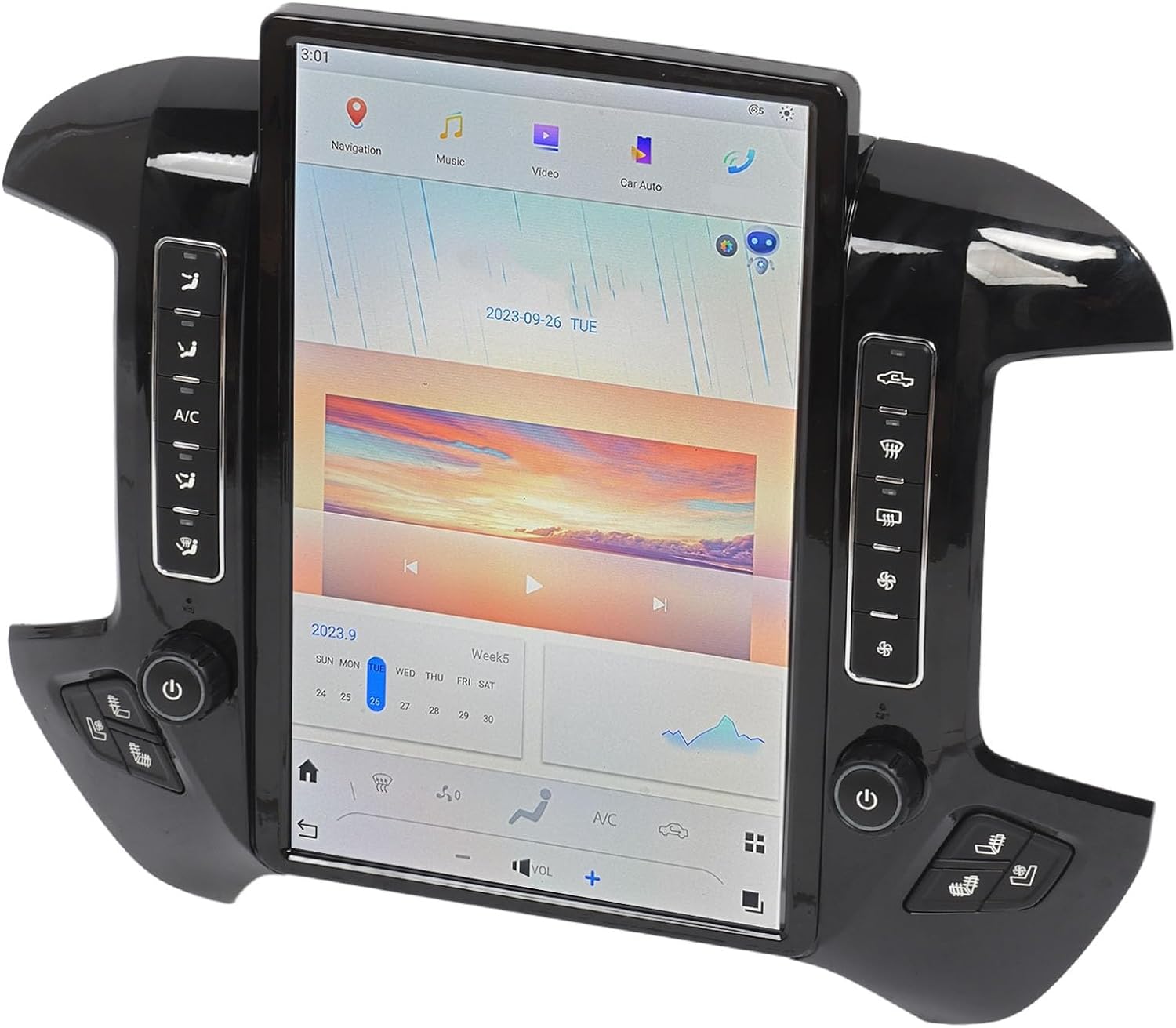 Car Multimedia Player 14.4in 2K HD Touch Screen GPS Navigation, Wireless Compatible with 11 Stereo Radio Ideal for 1500, 2500HD, 3500HD Vehicles Measuring 4.2 (for Original 8in image 0 Car Multimedia Player 14.4in 2K HD Touch Screen GPS Navigation, Wireless Compatible with 11 Stereo Radio Ideal for 1500, 2500HD, 3500HD Vehicles Measuring 4.2 (for Original 8in image 0
